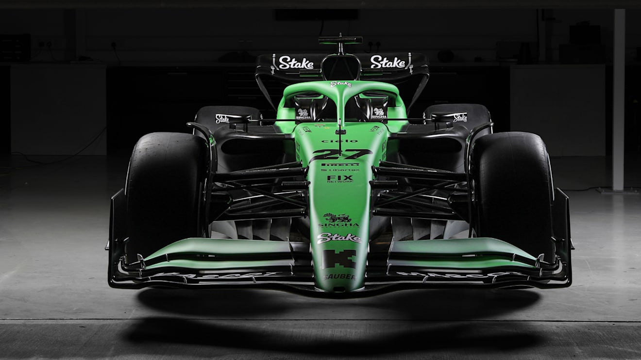 Kick Sauber's launch car from the F1 75 Live season launch event has gone up for auction